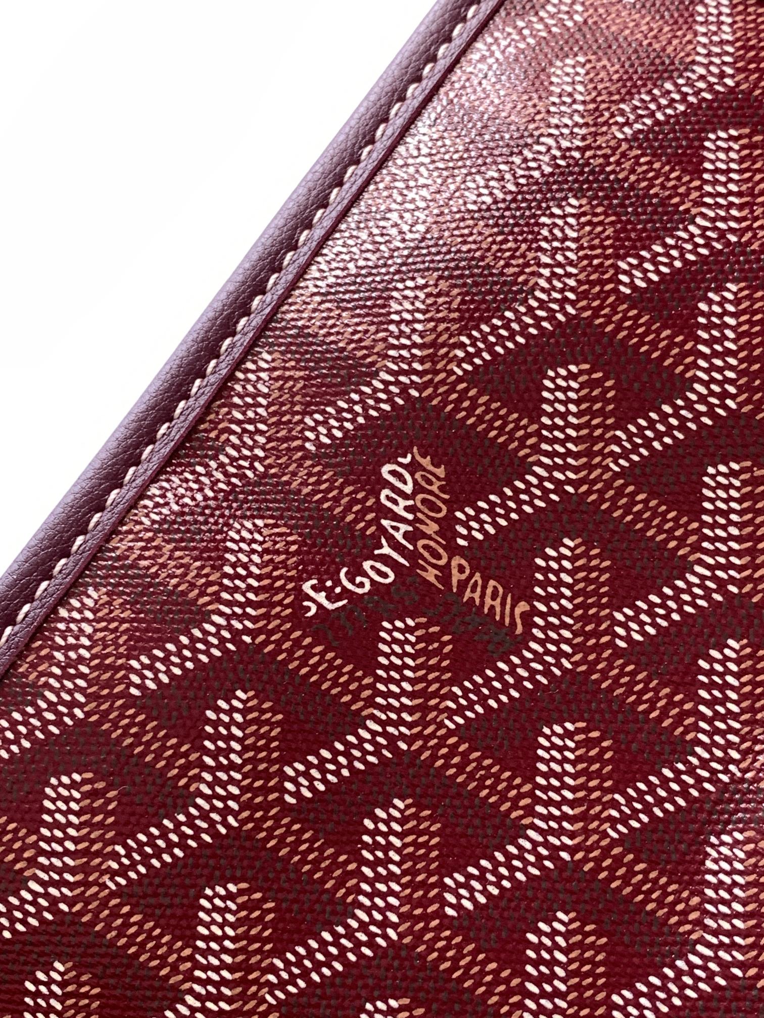 Artois GM Tote Bag In Burgundy
